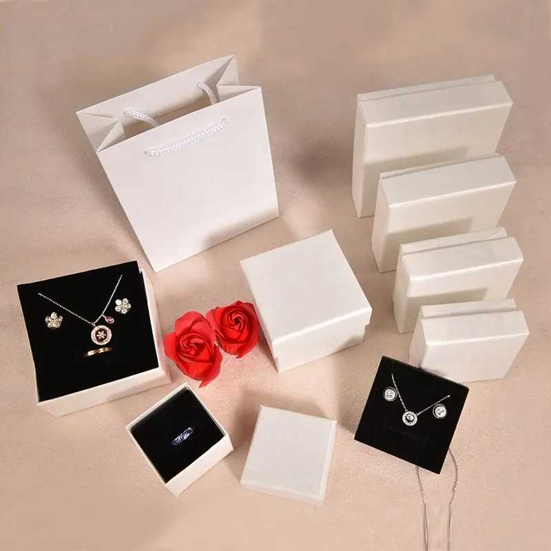 Einzigartige Papiers chmuck verpackung Papier boxen Kunden spezifische Logo-Box für Geschenk