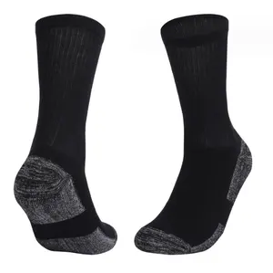 Calzini termici di spessore inferiore a 35 di spessore termico con filo alluminato, calzini riscaldanti in maglia morbida di Nylon neri