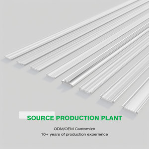 Lentille <span class=keywords><strong>LED</strong></span> concave en PMMA pour bandes <span class=keywords><strong>LED</strong></span> linéaires, lentille d'extrusion linéaire concave, lentille <span class=keywords><strong>LED</strong></span> - Product Image 5