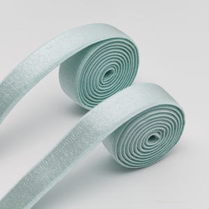 Cinta Elástica Jacquard Personalizada de Alta Calidad, 1.6 cm de Ancho, Cinta de Poliéster y Nailon con Logotipo de Marca para Cinturillas de Ropa Interior - Product Image 3