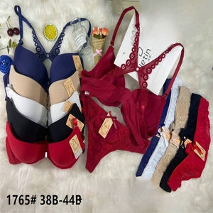 2,0 Dollar Model AHX050 Tamaño 38-44B <span class=keywords><strong>Copa</strong></span> grande bordada Tallas grandes WomenBra Sets Hot Selings <span class=keywords><strong>2023</strong></span> con calzoncillos bóxer - Product Image 4