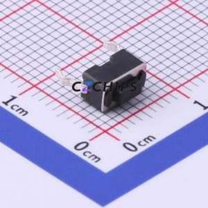 UK-B0205-G4.3-250 Tactile Switch Through hole Component (THT) Switch Single Pole Single Throw Rectangle Button 2.5N Through Hole - Product Image 1
