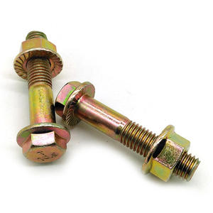 Din6921 Sechs kant flansch schraube Klasse 8.8 M8 M10 M12 Sechs kant flansch kopfs ch raube aus Kohlenstoffs tahl mit M16-Gewinde 100mm 110mm Länge ASME Standard - Product Image 4