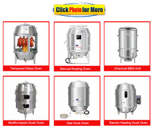 Ein schicht iger Edelstahl 60 cm Durchmesser Enten kohle Hühner röster Tragbarer Grill mit Zubehör - Product Image 4