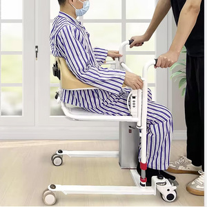 Ascenseur très équipé <span class=keywords><strong>pour</strong></span> le transfert du lit à la chaise Ascenseur <span class=keywords><strong>pour</strong></span> patients Chaise hydraulique avec commode Transfert de chaises <span class=keywords><strong>pour</strong></span> handicapés - Product Image 4