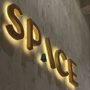 व्यक्तिगत ऐक्रेलिक लाइट अप लोगो 12v नेतृत्व वाला मॉड्यूल चैनल पत्र 3 डी ओपन आरजीबी ट्रैक लेटर - Product Image 3