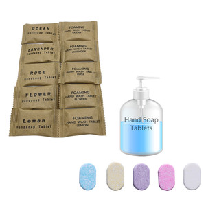 Pastiglie di <span class=keywords><strong>Sapone</strong></span> Schiumogeno Ecologiche 2026 per Lavaggio Mani, Detergente Solido Sostenibile <span class=keywords><strong>Monouso</strong></span> - Product Image 3