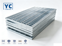 Caillebotis acier marine pour porte-conteneurs – Passerelle avec finition testée au brouillard salin, export