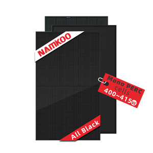 Paneles Solares Nuevos de <span class=keywords><strong>390W</strong></span> Totalmente Negros, 400W, 410W, 415W, Panel <span class=keywords><strong>Solar</strong></span> Totalmente Negro de 415W para la UE - Product Image 1