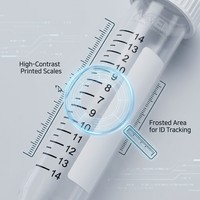 Vente en gros de tubes à centrifuger stériles de 15 ml, tubes à centrifuger en plastique jetables pour laboratoire