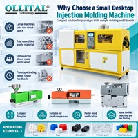 Machine de moulage par injection Ollital pour la fabrication d'échantillons de moules et le développement de petites pièces en plastique