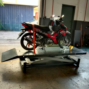 Plataforma Elevadora Hidráulica Tipo Tijera Wonder, Capacidad de 3 Toneladas, Plataforma Elevadora para Motocicletas, Ajuste de Altura de 25-72.8 Pulgadas, Modelo WL150 - Product Image 1