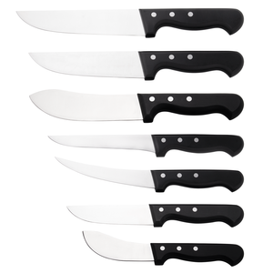 Coltelli da macello per <span class=keywords><strong>scuoiatura</strong></span> o <span class=keywords><strong>scuoiatura</strong></span> Super affilati 7 pezzi coltelli da cucina per Chef con filettatura da Chef Set di coltelli da macellaio - Product Image 1
