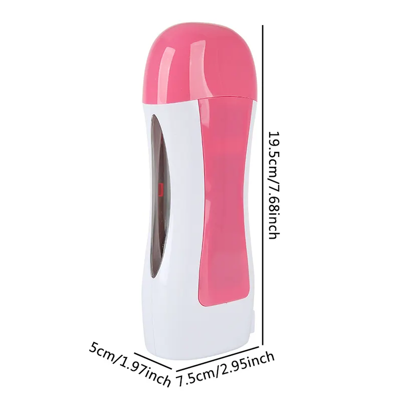DIANJU 100 g einzeln rosa handgeführtes kosmetikstudio tragbares wachs-heizgerät haarentfernungs- und wachsschmelzgerät