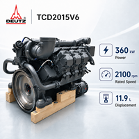 Moteur diesel DEUTZ TCD2015V06 360 kW 483 CV 11,9 L 6 cylindres turbocompressé pour machines de construction et excavatrices