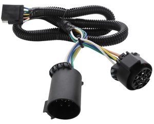Extension d'adaptateur de connecteur de lumière de <span class=keywords><strong>remorque</strong></span> de hayon à 7 broches à 5 broches prise de <span class=keywords><strong>remorque</strong></span> à lame 7 voies à adaptateur à 5 broches - Product Image 1