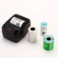 Imprimante thermique mobile portable de 2 pouces pour reçus, codes-barres et étiquettes, pour supermarchés et services express, en stock