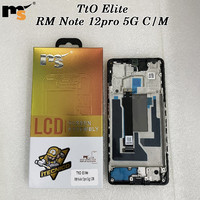 Pantalla Táctil LCD Serie MS Elite Tto para Teléfono Redmi Note 12 Pro 5G con 1 Año de Garantía y 100% Probada