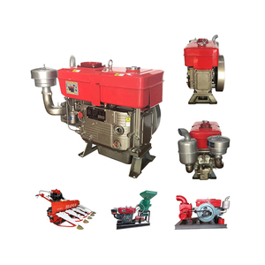 Motor de gasolina monocilíndrico de 14 hp de alta calidad, refrigerado por aire, con arranque eléctrico. - Product Image 1