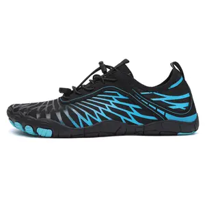 Nuovi arrivi Unisex Sport Black Water Running Skin Socks Quick Dry No Slip scarpe da spiaggia da donna