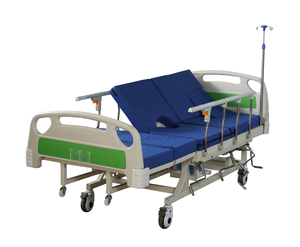 Cama <span class=keywords><strong>de</strong></span> Paciente Manual/Eléctrica al Mejor Precio al por Mayor con Colchón, Muebles <span class=keywords><strong>de</strong></span> Cama Médica OEM Personalizados <span class=keywords><strong>para</strong></span> el Hogar o <span class=keywords><strong>Hospital</strong></span> - Product Image 1