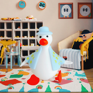 Juguete de pato amarillo pequeño, creativo, de material EVA, de rebote lento, para descompresión, para edades de 5 a 7 años, venta al por mayor, juguetes para apretar - Product Image 2
