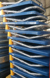 Troli tangan troli Platform lipat 400kg dengan lima roda untuk gudang - Product Image 4