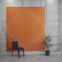 Échantillon disponible, panneau acoustique mural en feutre pour animaux de compagnie, haute pureté, écologique, gamme complète, polyester bicolore