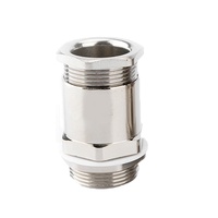 Presse-étoupe en laiton et acier inoxydable Ex d M20 non blindé à joint simple ATEX IECEx pour boîte de jonction lumineuse