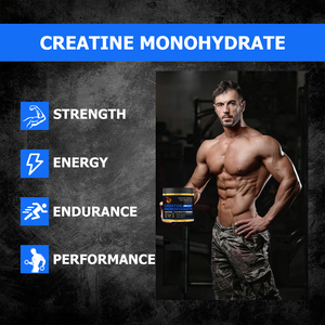 Custom Branded Dirtary Supplement Orange Taste <b>Creatine</b> Monohydrate Gummies Muscle Growth Gummy Gluten Free with Electrolyte - Product Image 5