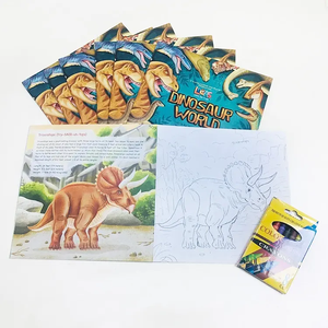 Usine impression enfants <span class=keywords><strong>aquarelle</strong></span> livres de coloriage <span class=keywords><strong>livre</strong></span> de coloriage personnalisé pour enfants avec pages perforées impression de <span class=keywords><strong>livre</strong></span> - Product Image 4