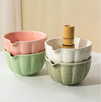 Ensemble Matcha Blanc 4 Pièces Kit de Matcha Personnalisé Style Japandi Fouet à Matcha en Bambou Chasen