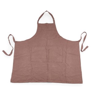 Práctico delantal de lino con bolsillo para mujer, kit de delantales de cocina suaves para uso comercial - Product Image 3