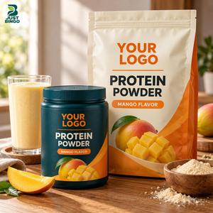 Fabricant de poudre de mélange protéiné halal en marque blanche avec impression d'étiquettes et conception d'emballages pour les marques de produits nutritionnels - Product Image 1