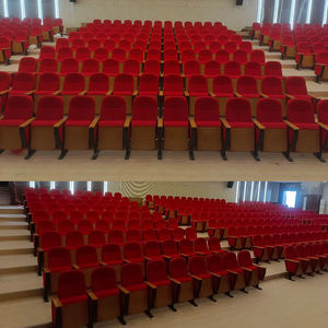 Precio de fábrica, sillas de asiento de cine, venta al por mayor, silla plegable de iglesia de auditorio universitario - Product Image 6