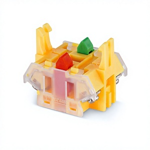 Botón de Paro de Emergencia Lay37 Tipo Hongo Normalmente Cerrado con Terminal de Tornillo de Aluminio IP40 Certificado CCC - Product Image 5