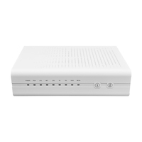 Modem fibre haute vitesse GPON/EPON/XPON ONT avec firmware anglais et bloc d'alimentation pour accès Internet haut débit