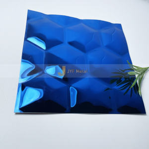 Tôle en acier inoxydable M190 JIS 304 0,5-0,8 mm 1219*3048 mm, finition décorative couleur n°4, épaisseur personnalisable JYFMETAL - Product Image 4