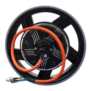 มอเตอร์ไร้แปรงถ่านแม่เหล็กถาวร DKYS ขนาด 12 นิ้ว 50H 72V17 นิ้ว 50H6000W กันน้ำสำหรับรถจักรยานยนต์  สำหรับมอเตอร์ประสิทธิภาพสูง 72V17 นิ้ว 50H6000W - Product Image 4