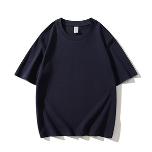 เสื้อยืดสีพื้น แขนสั้น ผ้าฝ้ายเนื้อบาง สวมใส่สบาย ยูนิเซ็กส์ เสื้อฤดูร้อน - Product Image 2