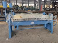 WS-1.5 * 1500 cintreuse de métal en acier pliante manuelle prix d'usine plieuse de feuilles