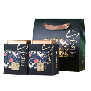Caja de lata Rectangular de tamaño personalizado para embalaje de Chocolate, tapa con bisagras, sardina lisa de menta, peces, cinta loca, jabón de Metal - Product Image 4