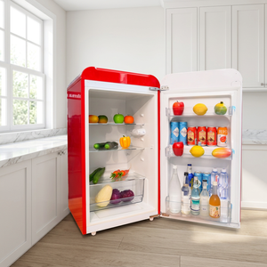 Refrigerador Compacto de 140L al por Mayor, Refrigerador Silencioso con Compresor, Gran Capacidad para Hogar, Oficina, Habitación de Huéspedes - Product Image 1