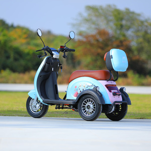 Bán Buôn 40 Km/h Ba Bánh Xe Điện Xe Máy 800W Động Cơ Điện 3 Bánh Xe Ba Bánh Xe Điện Xe Tay Ga Cho Người Lớn - Product Image 3