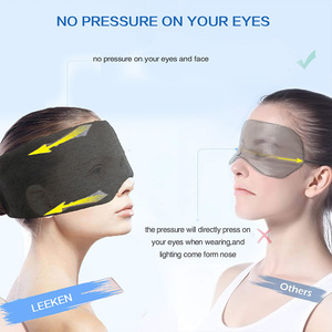 Antifaz de Algodón para Dormir, MOQ a Partir de 100 Unidades, 100% Bloqueo de Luz, Diseño de Cero Presión para Dormir de Lado - Product Image 2