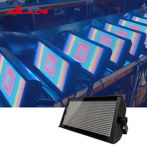 Siêu hiệu ứng tuyệt vời 120 <span class=keywords><strong>LED</strong></span> <span class=keywords><strong>Strobe</strong></span> hiển thị ánh sáng RGBW Disco sân khấu rửa hiệu ứng DMX512 DJ buổi hòa nhạc ánh sáng sân khấu - Product Image 2