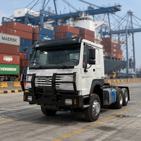 Camion tracteur SINOTRUK HOWO 7 6x4 d'occasion de haute qualité, 371 CV, remis à neuf, avec intérieur de cabine neuf