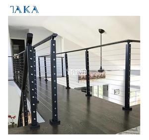 TAKA บันไดสายเคเบิลราวบันไดความตึงสแตนเลสบันไดราวบันไดราวบันไดระบบโพสต์ราวบันได - Product Image 1