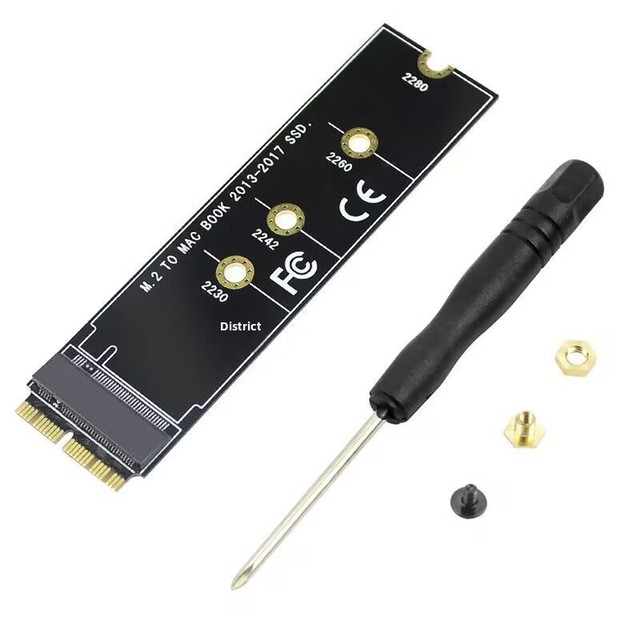 Fit for MacBook 2013-2017 M2 NVMe SSD Adapter with NVMe Protocol