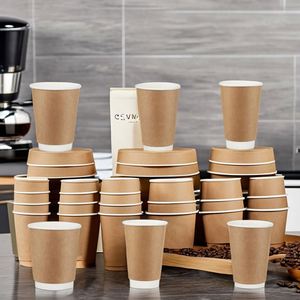 Vasos de Papel para Café con Tapa de Papel de Doble Pared de 90 mm, Ecológicos, de Grado Alimenticio, con Estampado en Caliente, Logotipo Personalizado de Guangdong, al Mejor Precio - Product Image 3